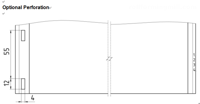 Чертеж профиля 2