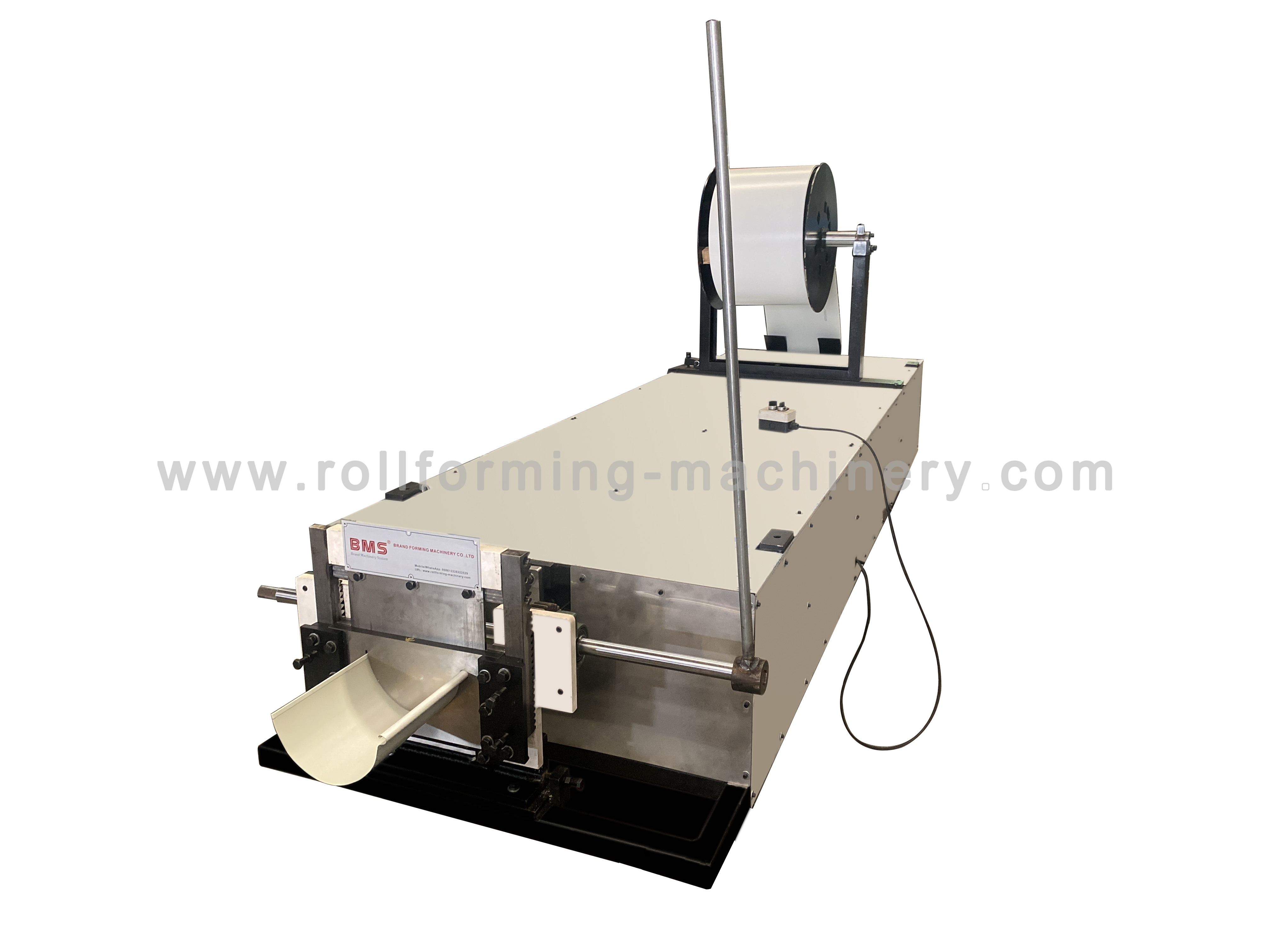 Машина формирования портативного желоба 